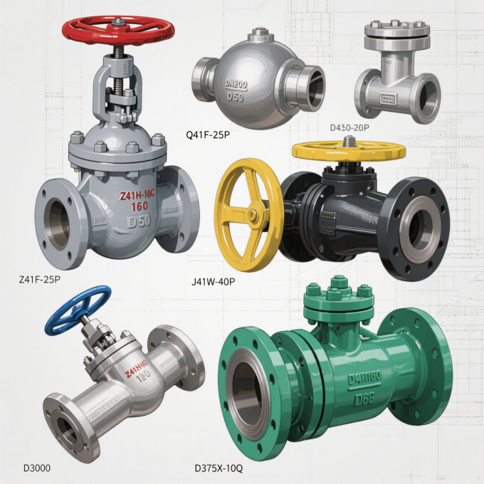 阀门结构示意图