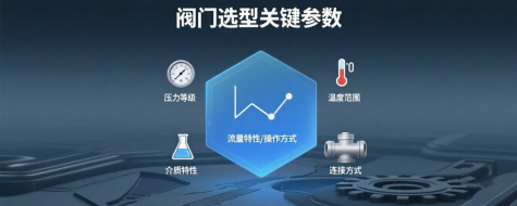 阀门选型需要考虑哪些关键参数？